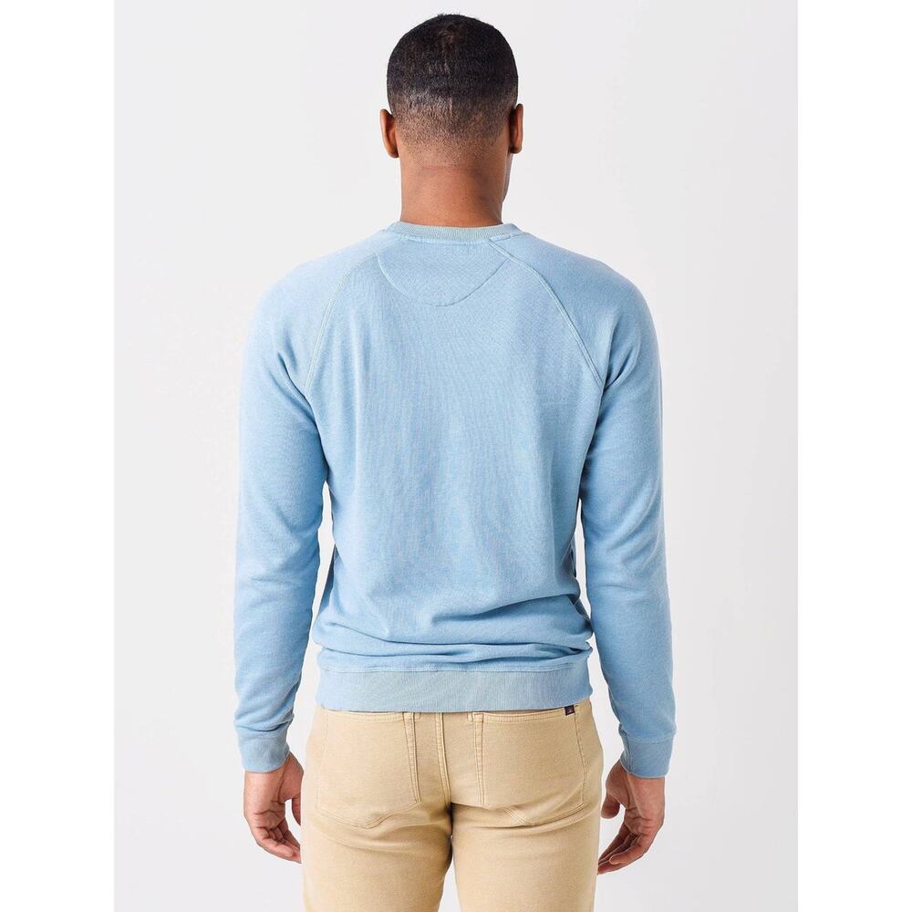 JOHNNIE-OMen's Pamlico Sweatshirt, Malibu Blue, Size Medium $88 - Picture 3 of 4